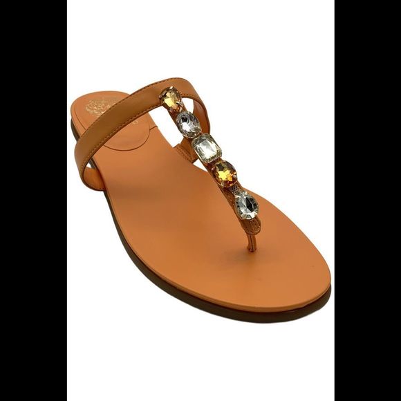 Vince Camuto Women's Eryntie Jeweled Sandal Mandarin - Medium - Picture 1 of 3